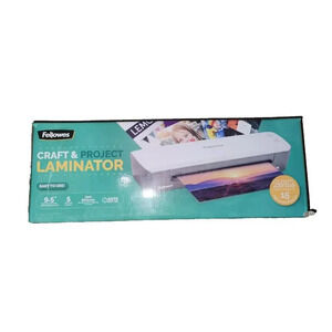 Fellowes Craft & Project Laminator CRC52472 - 9" Thermal & Cold Lamination, Idea